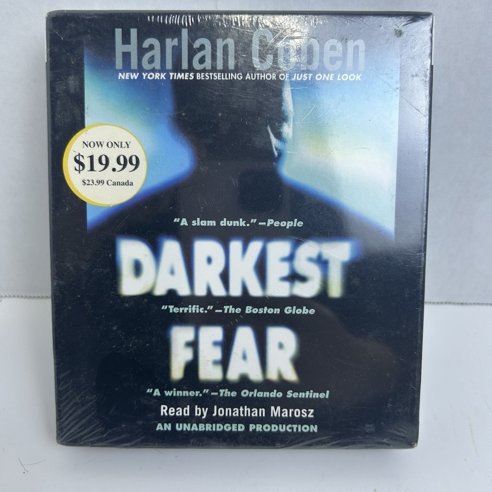 Darkest Fear by Harlan Coben (2008, 6 Compact Disc) 7.5 Hours